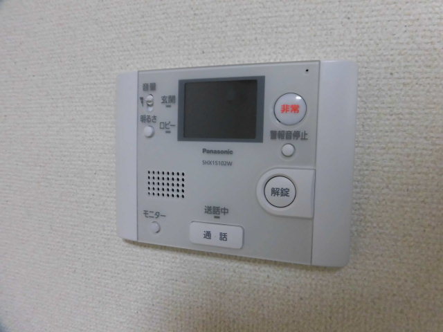 セキュリティ　ＴＶモニター付きなので来客時も安心ですね。