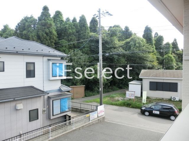 眺望　２階からの景色です。