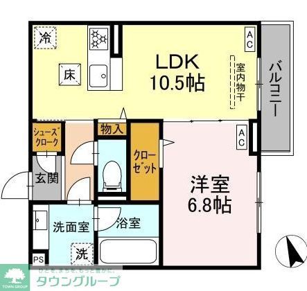 グランガーデン弘明寺の間取り写真