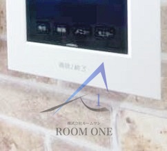 セキュリティ　モニター付きインターホンです。