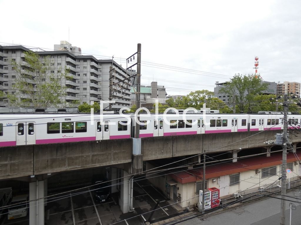 眺望　4階からの景色です