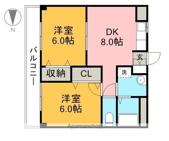 アート21の間取り写真