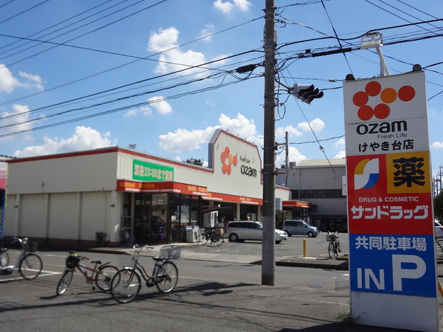 スーパー　スーパーオザムけやき台店（スーパー）まで455m
