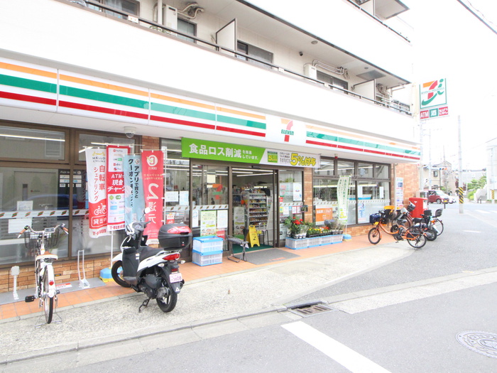 コンビニ　セブンイレブン川崎大ケ谷戸店（コンビニ）まで194m