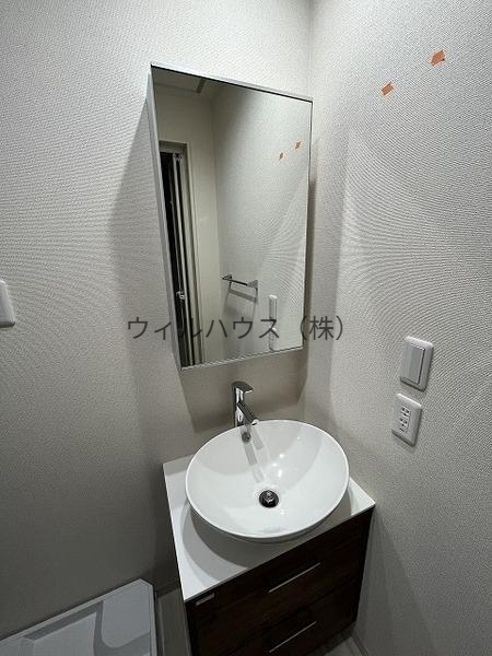 洗面設備　デザイン洗面台！