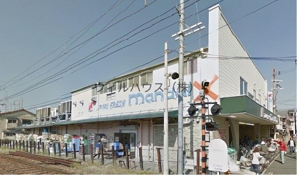 スーパー　万代諏訪森店（スーパー）まで267m
