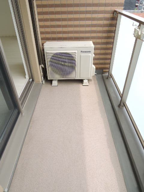 バルコニー　広々としたバルコニーです