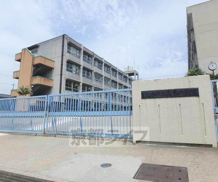 中学校　枚方市立長尾中学校（中学校）まで1218m