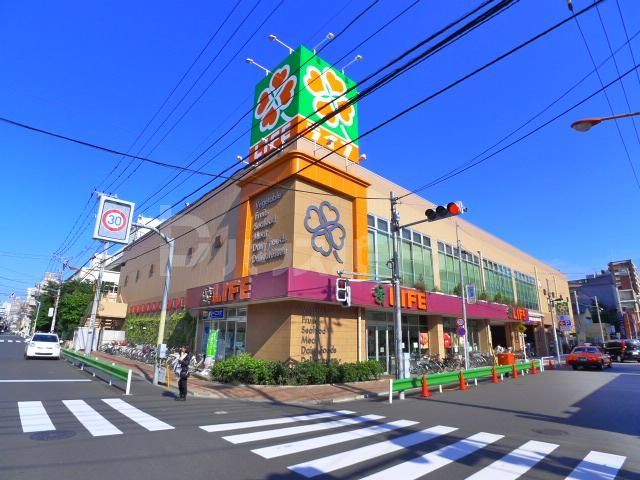 スーパー　ライフ（スーパー）まで279m