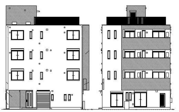 建物外観　落ち着いた雰囲気の外観です