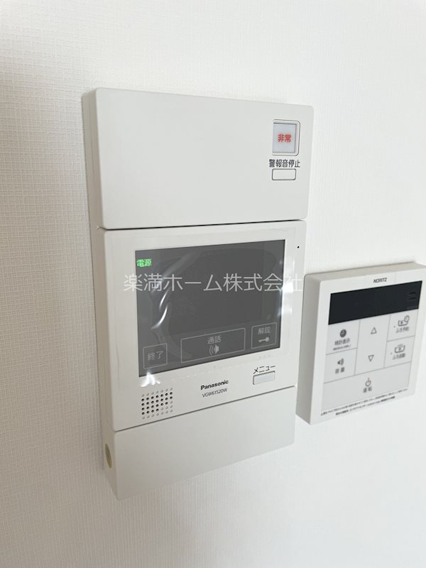 セキュリティ　モニターホンで安心♪