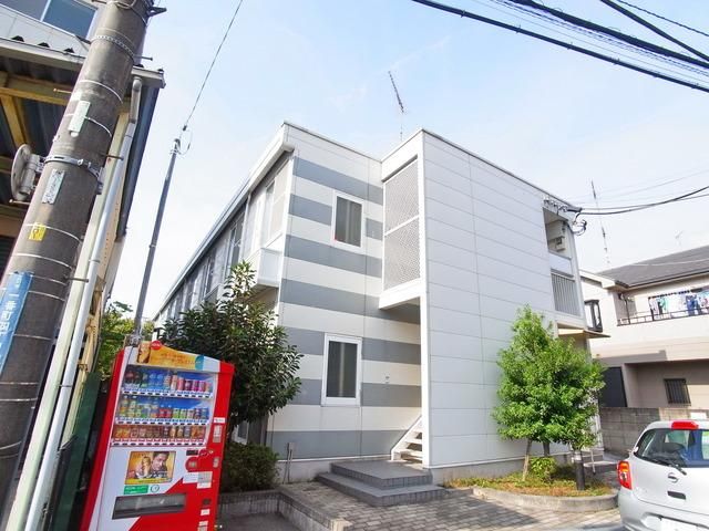 建物外観　♪ツートンカラーのお洒落な外観♪