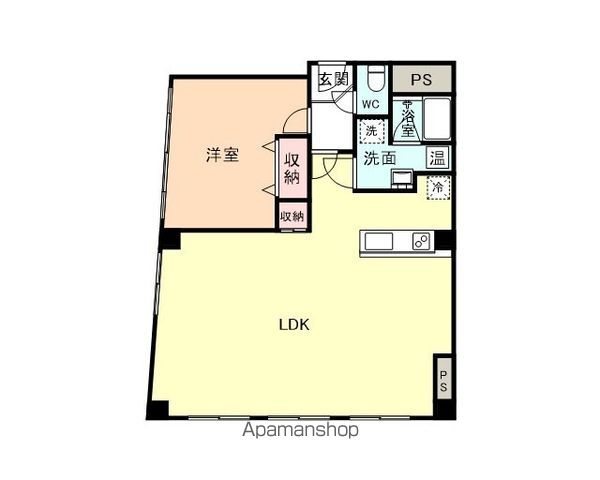 プラドール荒町の間取り写真