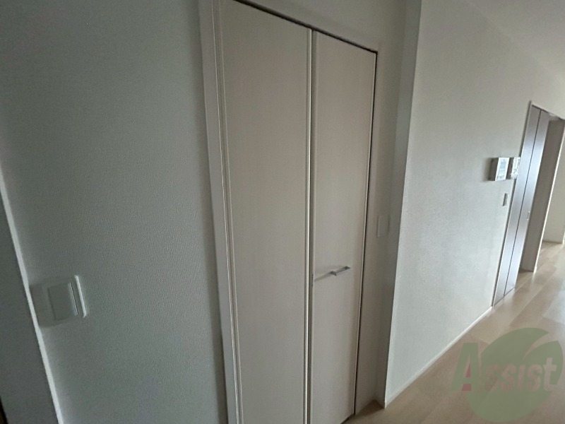 収納　こちらが収納です。有効活用してお部屋を広く使えますね。