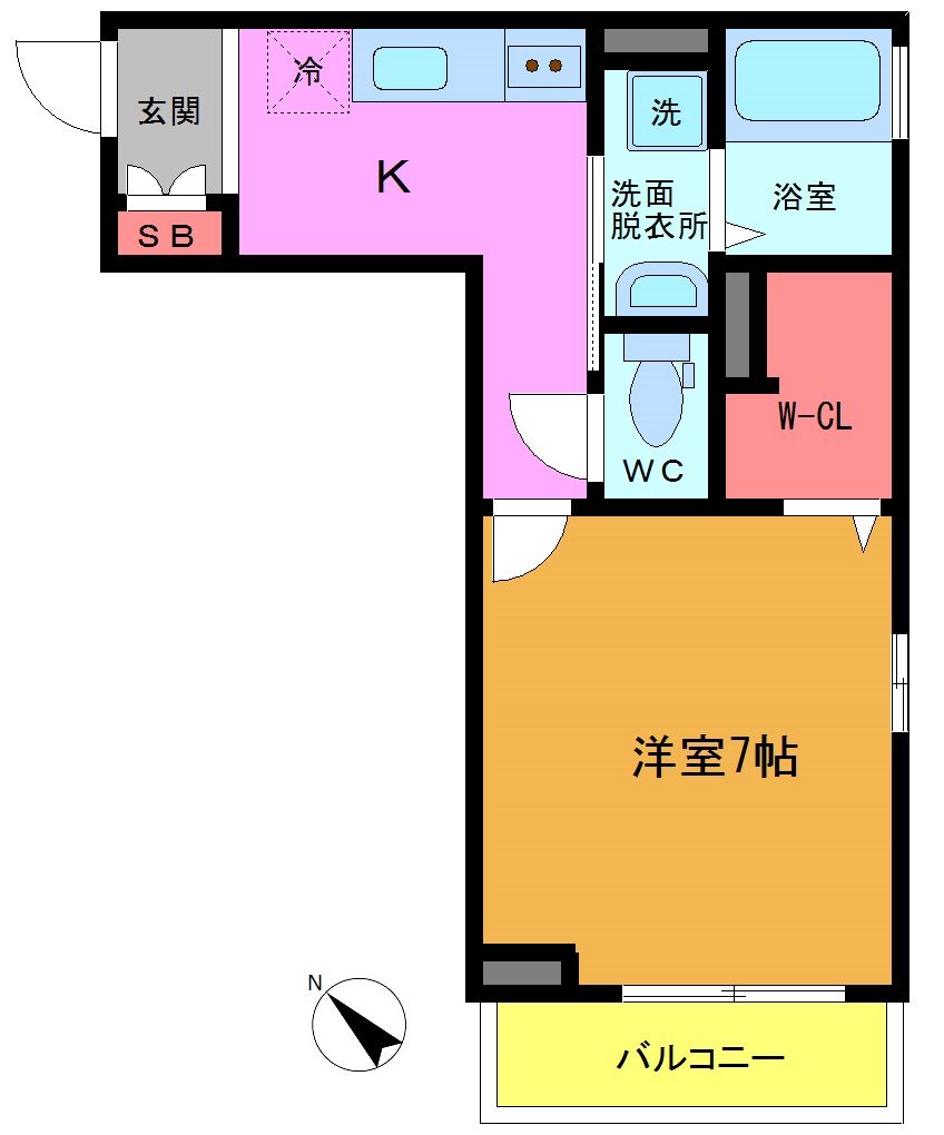 Maison Serenaの間取り写真