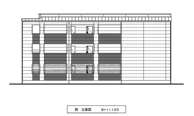 広島電鉄本線 天満町駅 徒歩2分 3階建 新築の外観写真