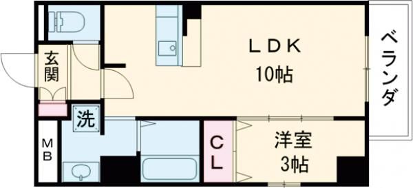 南海本線 堺駅 徒歩8分 6階建 築11年の間取り写真