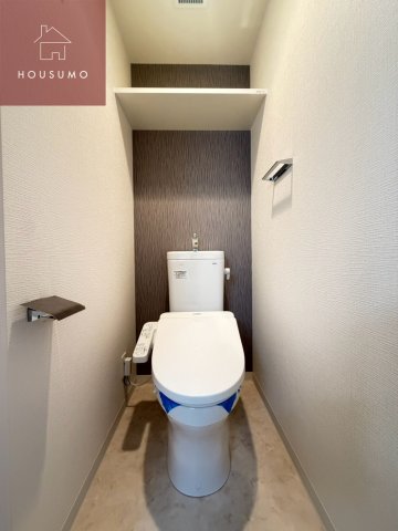 トイレ　ゆったりとした空間のトイレです