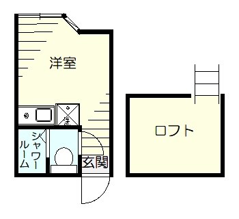 ユナイト東門前ヨークストリートの間取り写真