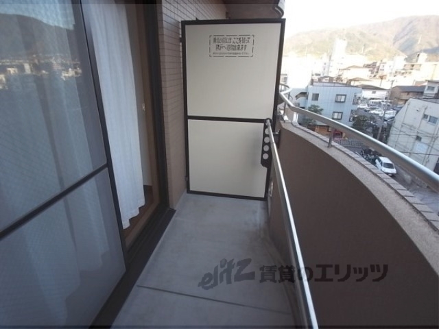 バルコニー　５階だから安心。