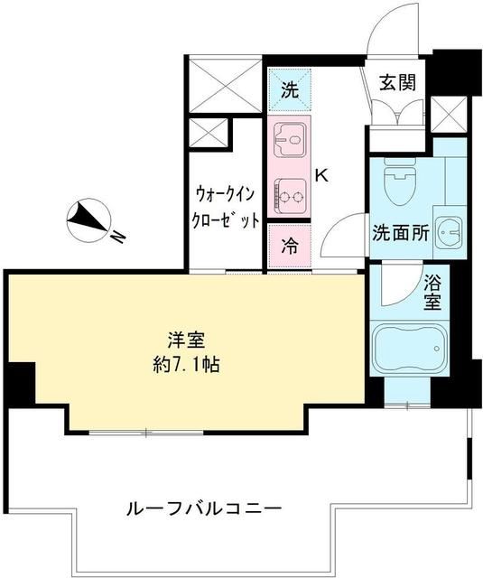 IBIS市ヶ谷の間取り写真