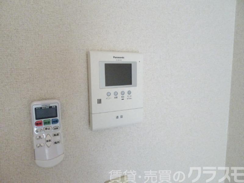 セキュリティ　来訪者が確認できるモニターホン♪