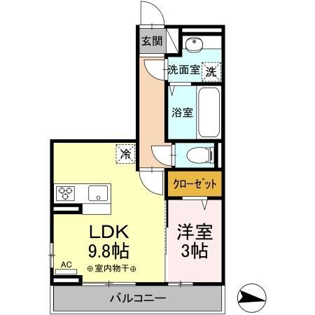 サントリーニの間取り写真