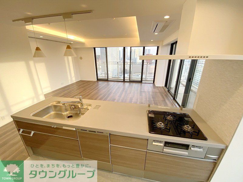 キッチン　お問合せは(株)タウンハウジングレジデンス事業部【03-…