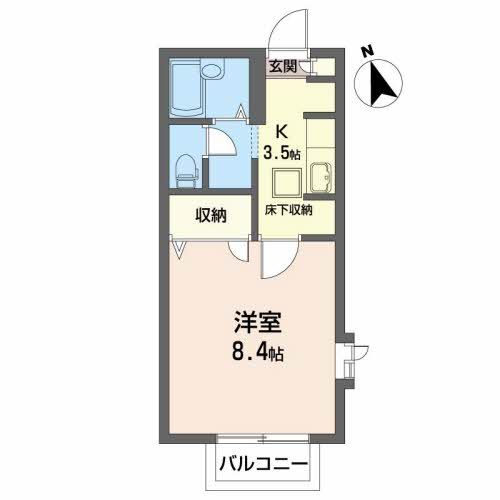 パインフラッツの間取り写真