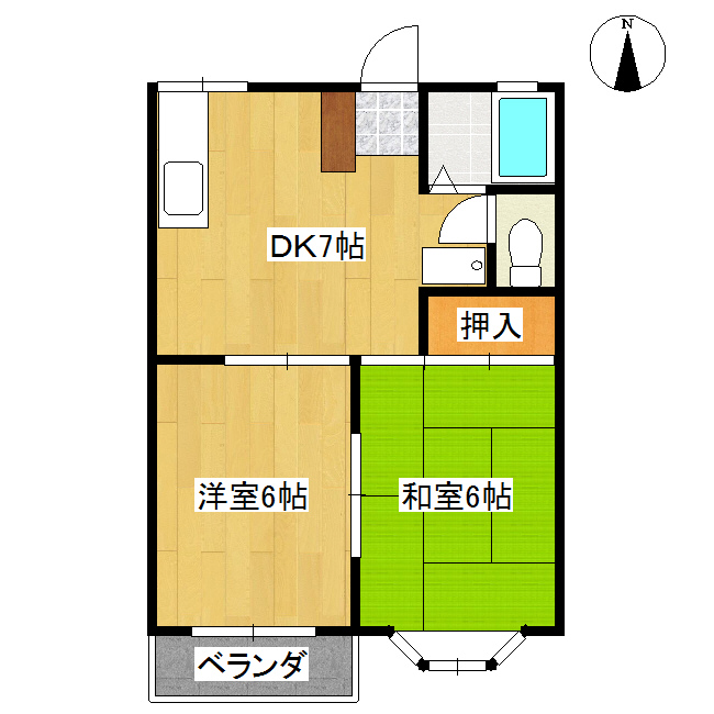 グレースタウンの間取り