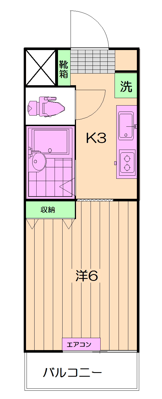 メゾン第二上井草の間取り