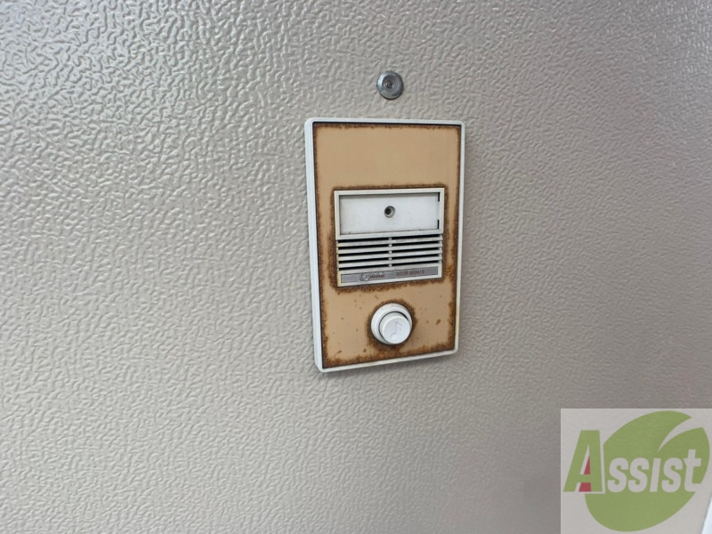 セキュリティ　来客時にはこちらのチャイムが鳴りますよ。