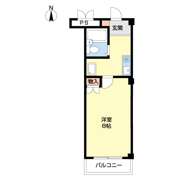 エンテイ上小出の間取り