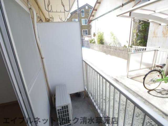 バルコニー　バルコニーがあります