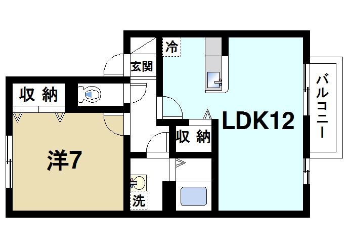 フォンティーヌの間取り