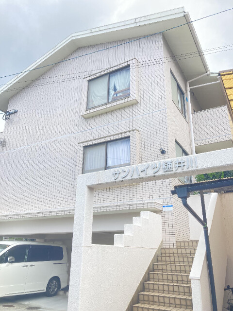 福岡市城南区樋井川のマンションの建物外観