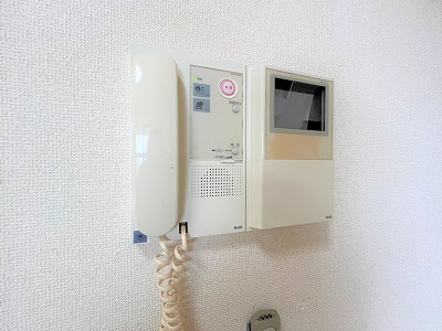 セキュリティ　モニター付オートロック（室内パネル）
