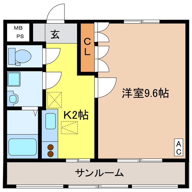 スマイルクレアの間取り