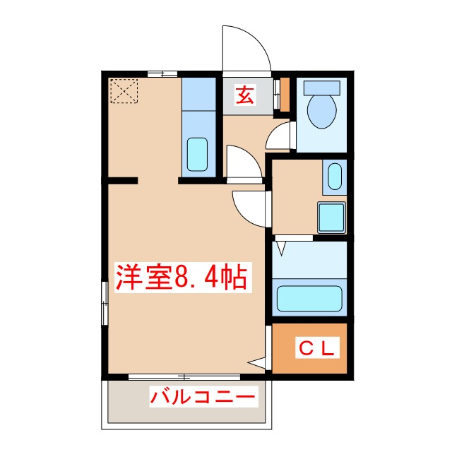 グリーンヒルズ　IIの間取り