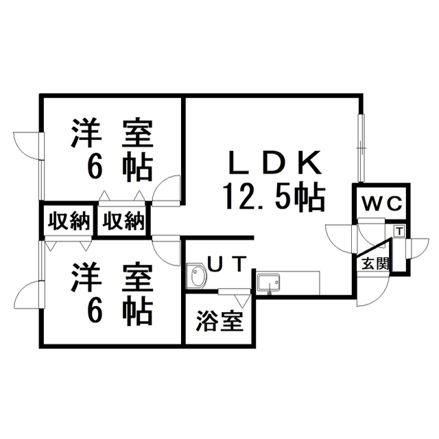 エーコー弟子屈IIIの間取り