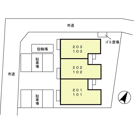 【北本市中丸のアパートのその他】