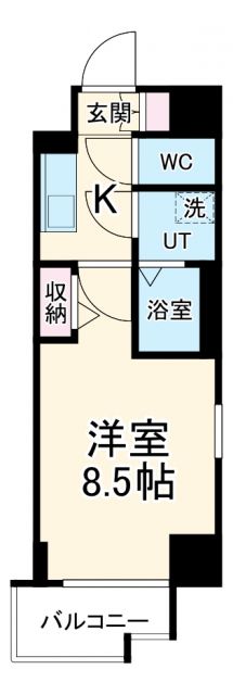 ファステート名古屋駅前アルティスの間取り