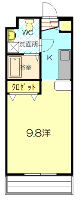 第5トマトビルの間取り