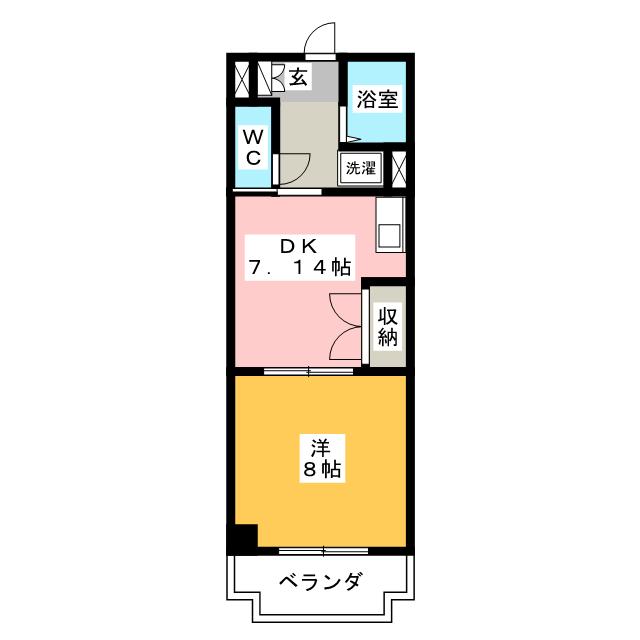 【マンション蔵の間取り】