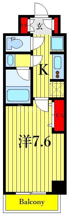 リビオメゾン南砂町の間取り