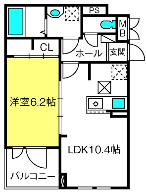 マグノーリエの間取り