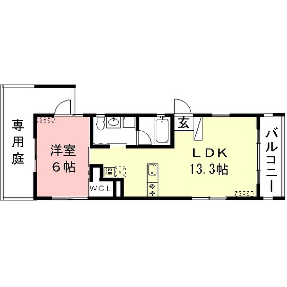 シャングリラ（南棟）の間取り