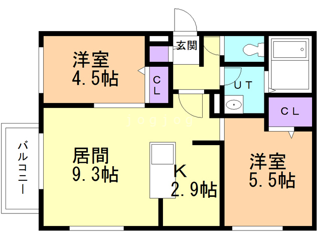 Ｅｃｌａｔ　ｕｎｅ　ｍａｉｓｏｎの間取り