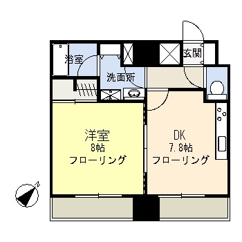 ネオマイム鶴見中央センターコートの間取り