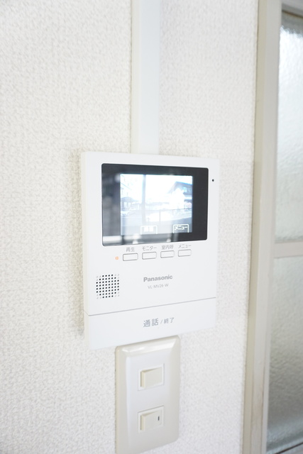 セキュリティ　【来客時に安心のＴＶモニターホン】